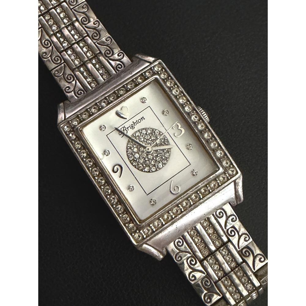 Brighton Watch Silver Plated Tank READ